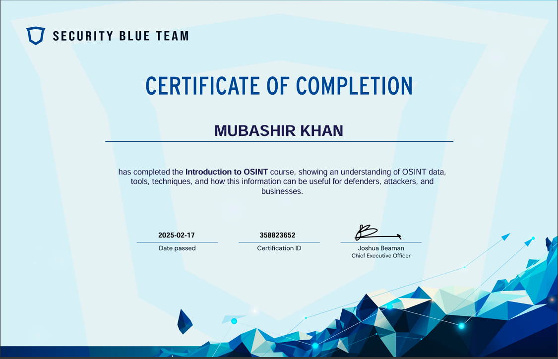 Security Blue Team